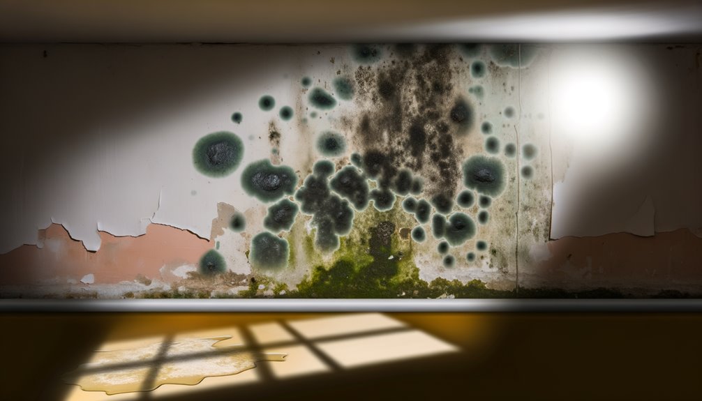 mold growth after water damage