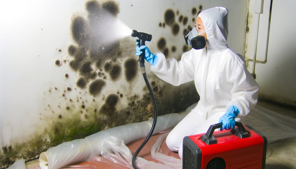 mold removal procedure outlined